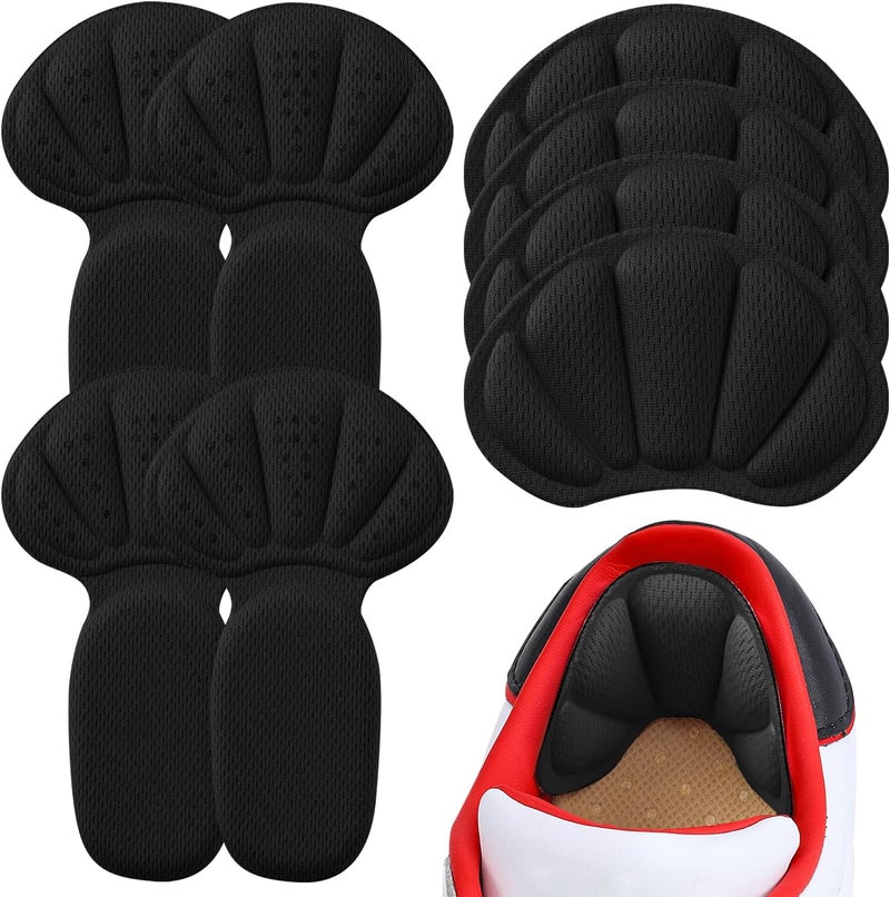 SUMBLIME Adhesive Back of Heel Cushion Pads, Heel Grips Inserts for Boots, Too Big Loose Shoes, Reusable Heel Guards Liners for Women Men, Improve Shoe Fit - Image 1